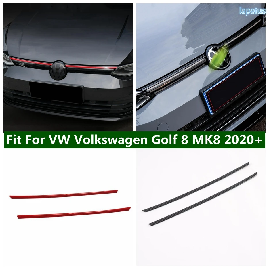 Front Grille Grill Grid Moulding Strips Cover Trim Carbon Fiber / Red Exterior Parts For VW Volkswagen Golf 8 MK8 2020 - 2022
Front Grille Grill Grid Moulding Strips Cover Trim Carbon Fiber / Red Exterior Parts For VW Volkswagen Golf 8 MK8 2020 - 2022
