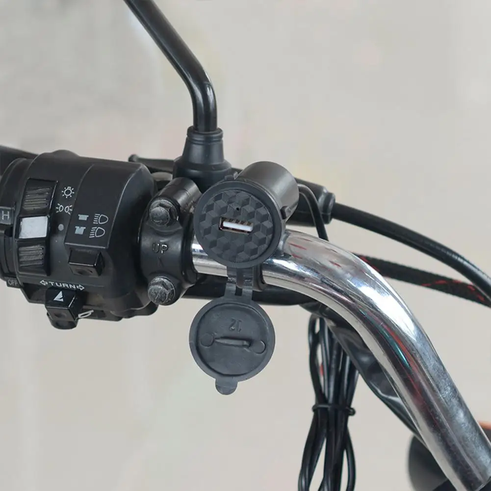 Motorcycle Waterproof DC 9-24V Mobile Phone Power Supply USB Port Socket Charger Motorcycle Phone Charger
Motorcycle Waterproof DC 9-24V Mobile Phone Power Supply USB Port Socket Charger Motorcycle Phone Charger
