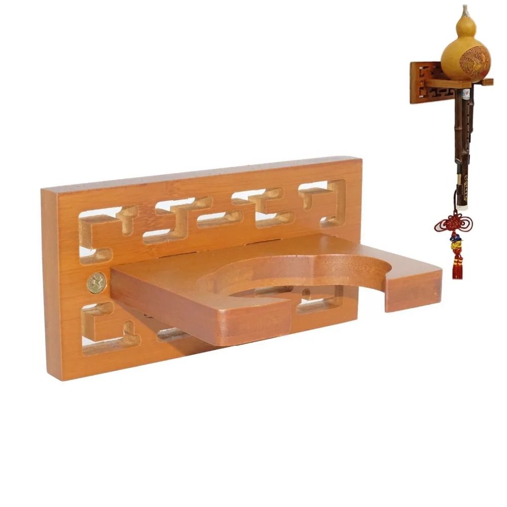 Bamboo Cucurbit Flute Wall Mount Hulusi Flute Display Holder Stand Bracket Hanger for Cucurbit Hulusi Flute
Bamboo Cucurbit Flute Wall Mount Hulusi Flute Display Holder Stand Bracket Hanger for Cucurbit Hulusi Flute