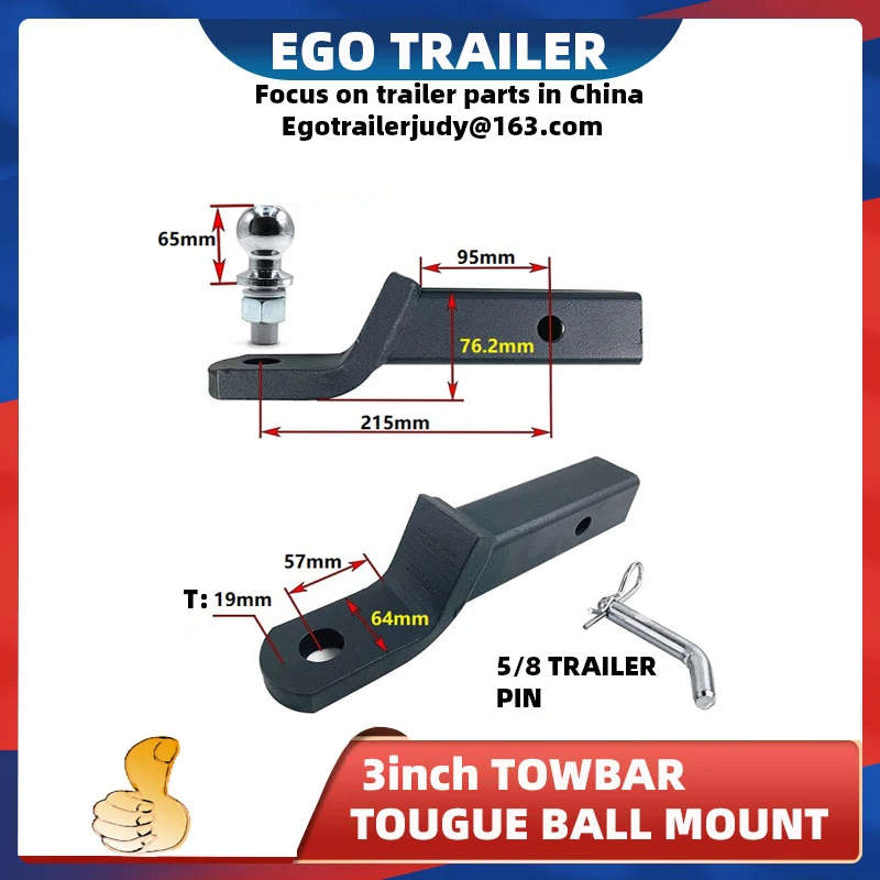 EgoTrailer 3-дюймовый буксирный штанга с шаровым креплением, сцепное устройство для языка Tra iWITH TRAILER TOWBALL и детали прицепа сцепного штифта
EgoTrailer 3-дюймовый буксирный штанга с шаровым креплением, сцепное устройство для языка Tra iWITH TRAILER TOWBALL и детали прицепа сцепного штифта