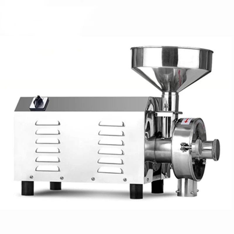 220V/110V Commerical Pulverizer Mill 3.0KW Electric Spices/Pepper/Grain Crusher Stainless Steel Powder Grinding Machine
220V/110V Commerical Pulverizer Mill 3.0KW Electric Spices/Pepper/Grain Crusher Stainless Steel Powder Grinding Machine