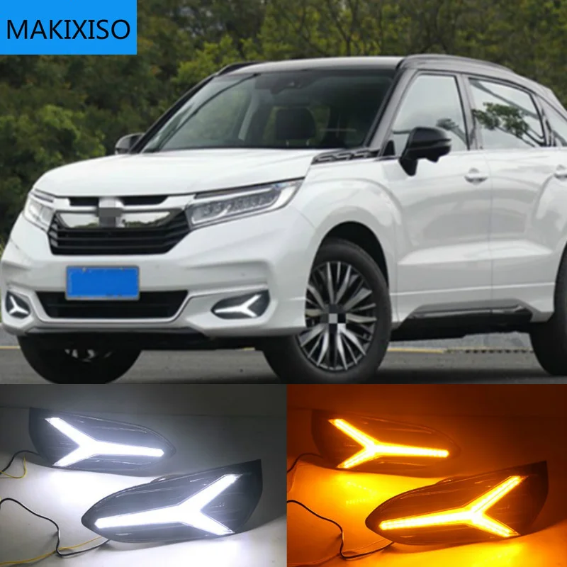 1 Set For Honda AVANCIER 2020 DRL Daytime Running Lights Daylight 12V ABS Fog Lamp Cover With Turn Yellow Signal Light
1 Set For Honda AVANCIER 2020 DRL Daytime Running Lights Daylight 12V ABS Fog Lamp Cover With Turn Yellow Signal Light