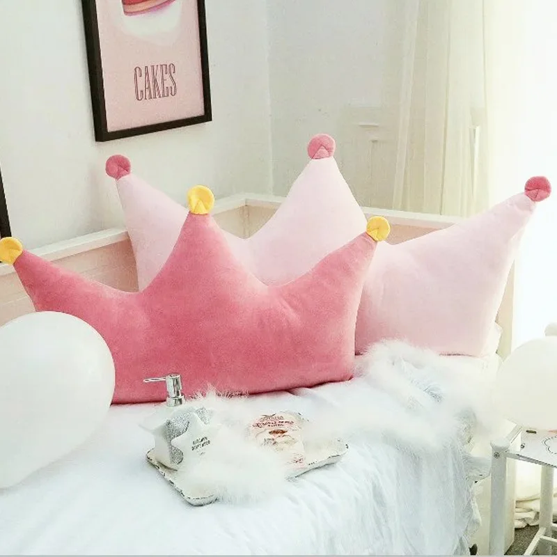 Kids Room Backrest Pillow Princess Crown Back Cushion Plush Toys Baby Sleeping Head Pillows Decoration Birthday Gift for Girls
Kids Room Backrest Pillow Princess Crown Back Cushion Plush Toys Baby Sleeping Head Pillows Decoration Birthday Gift for Girls