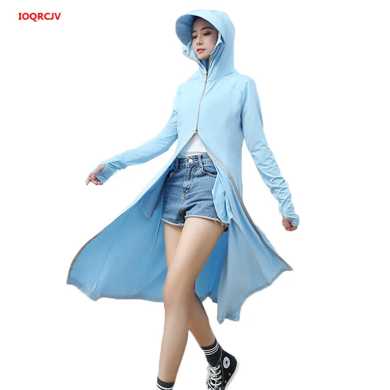Summer Sun Pprotection Clothing Women's New long-sleeved Hooded Cardigan Sunscreen Ladies Long Zipper Thin Windbreaker W1888
Summer Sun Pprotection Clothing Women's New long-sleeved Hooded Cardigan Sunscreen Ladies Long Zipper Thin Windbreaker W1888