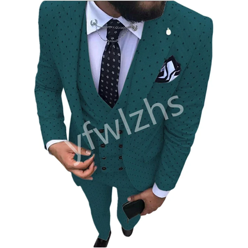 New Arrival One Button Groomsmen Peak Lapel Groom Tuxedos Men Suits Wedding/Prom Best Man Blazer ( Jacket+Pants+Vest+Tie) C09
New Arrival One Button Groomsmen Peak Lapel Groom Tuxedos Men Suits Wedding/Prom Best Man Blazer ( Jacket+Pants+Vest+Tie) C09
