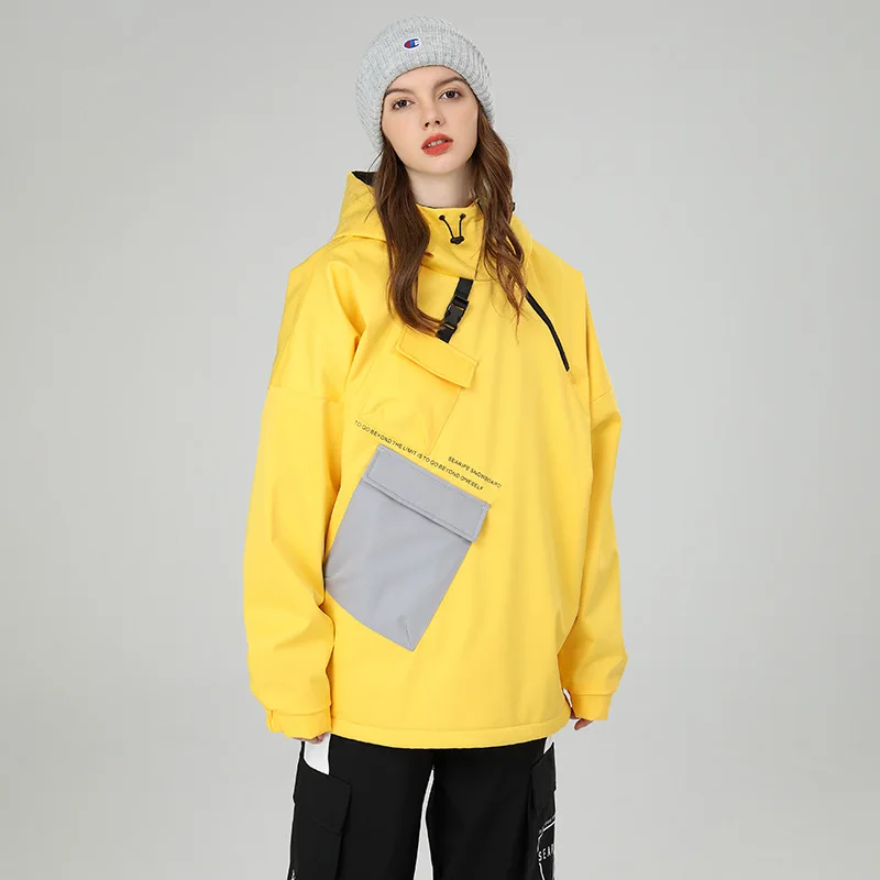 2022 New Ski Jacket Hooded Outdoor Snowboard Jacket Stitching Men Women Ski Suit Winter Clothes Waterproof Top
2022 New Ski Jacket Hooded Outdoor Snowboard Jacket Stitching Men Women Ski Suit Winter Clothes Waterproof Top