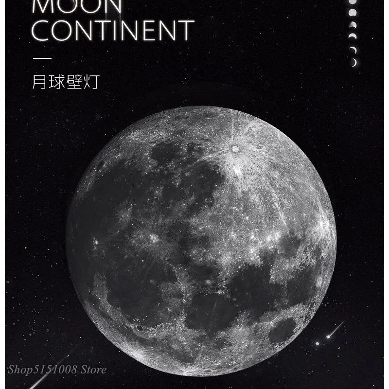 Modern Light Luxury LED Moon Wall Lamp Creative Corridor Mural Lamp Art Living Room Background Decoration Bedroom Bedside Lamp
Modern Light Luxury LED Moon Wall Lamp Creative Corridor Mural Lamp Art Living Room Background Decoration Bedroom Bedside Lamp