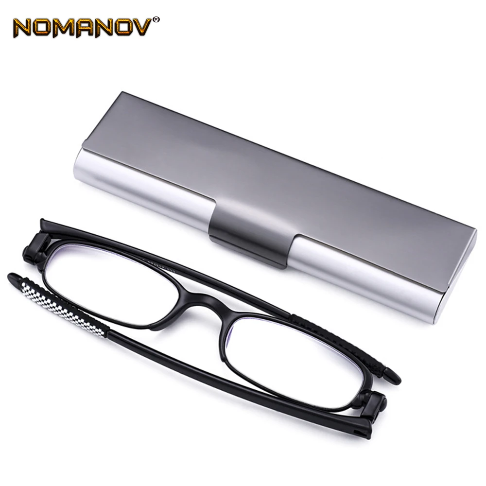 Очки для чтения NOMANOV TR90, Удобные Складные ультратонкие очки для чтения с вращающейся оправой, + 0,75 + 1,5 + 1,75 + 2 + 2,25 + 2,5 + 2,75 до + 4
Очки для чтения NOMANOV TR90, Удобные Складные ультратонкие очки для чтения с вращающейся оправой, + 0,75 + 1,5 + 1,75 + 2 + 2,25 + 2,5 + 2,75 до + 4