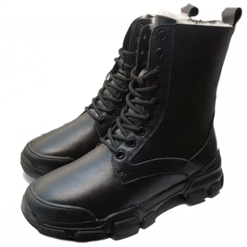 Stivali Donna Winter Fur Boots Genuine Leather Short Luxury Platform Ankle Boots Warm Lace Up Ladies Shoes Women Female Shoes
Stivali Donna Winter Fur Boots Genuine Leather Short Luxury Platform Ankle Boots Warm Lace Up Ladies Shoes Women Female Shoes