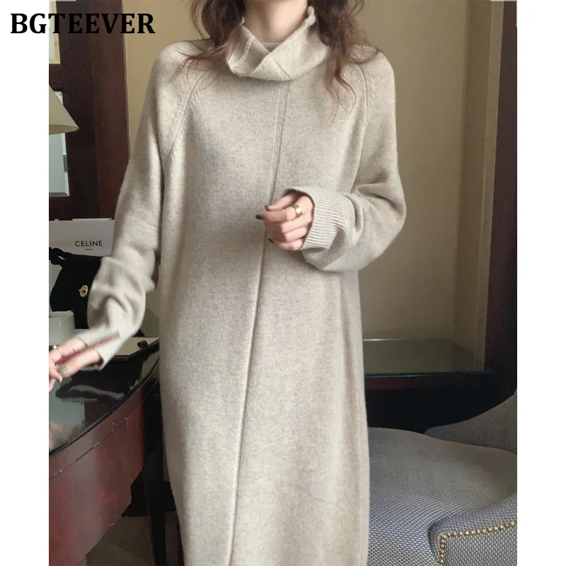 BGTEEVER винтажное свободное прямое женское трикотажное платье повседневное водолазка с длинным рукавом женский свитер платье осень-зима Vestidos
BGTEEVER винтажное свободное прямое женское трикотажное платье повседневное водолазка с длинным рукавом женский свитер платье осень-зима Vestidos