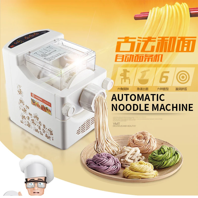 Automatic noodle machine 168B household small electric multi-function kneading and noodle pressing machine
Automatic noodle machine 168B household small electric multi-function kneading and noodle pressing machine