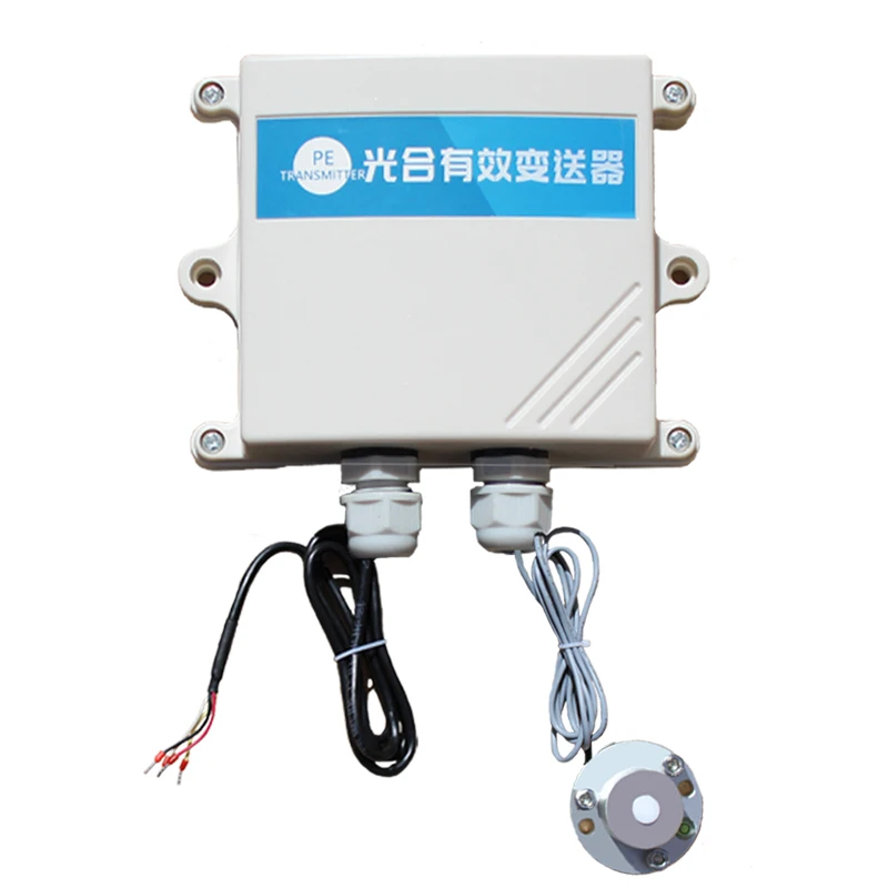 Photosynthetically active radiation sensor / high precision solar short wave transmitter photovoltaic agricultural recorder
Photosynthetically active radiation sensor / high precision solar short wave transmitter photovoltaic agricultural recorder