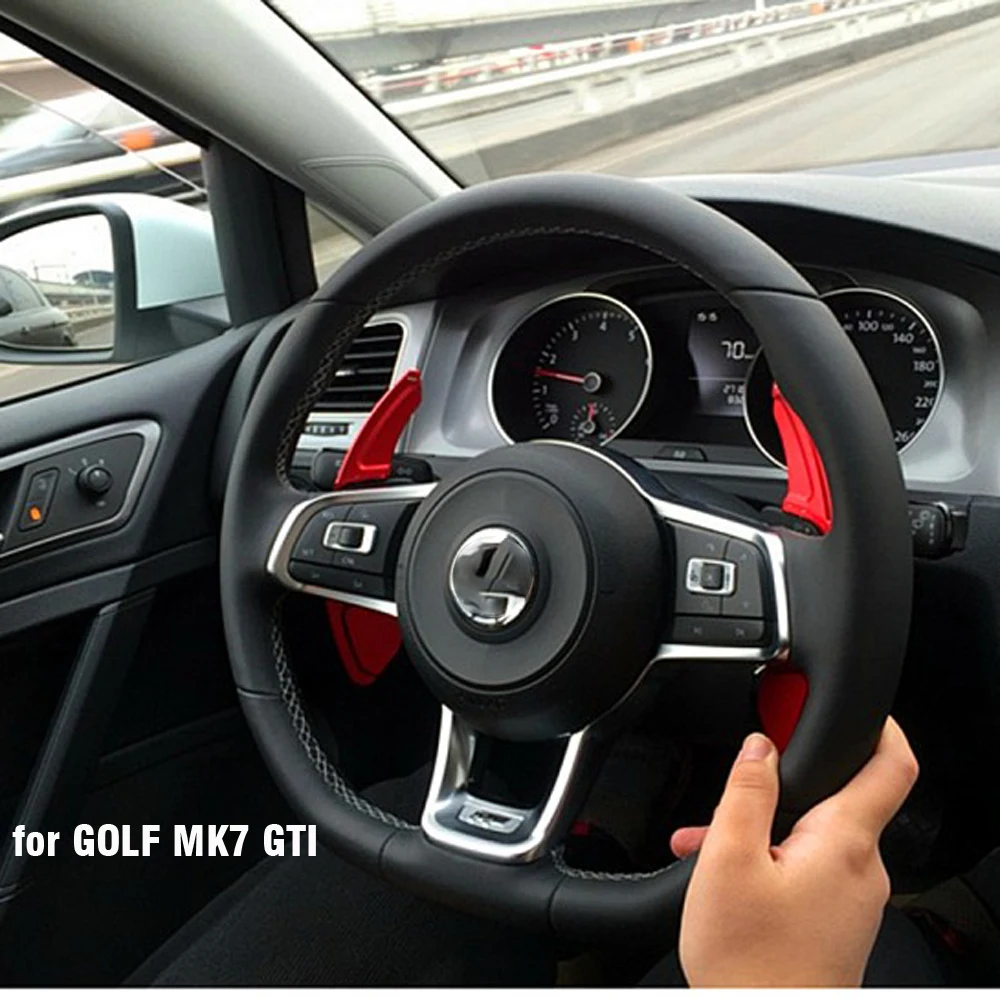 Aluminium DSG steering wheel change paddle Gear Shift Knob for vw Golf 7 MK7 Scirocco Sagitar GLI Lamando
Aluminium DSG steering wheel change paddle Gear Shift Knob for vw Golf 7 MK7 Scirocco Sagitar GLI Lamando