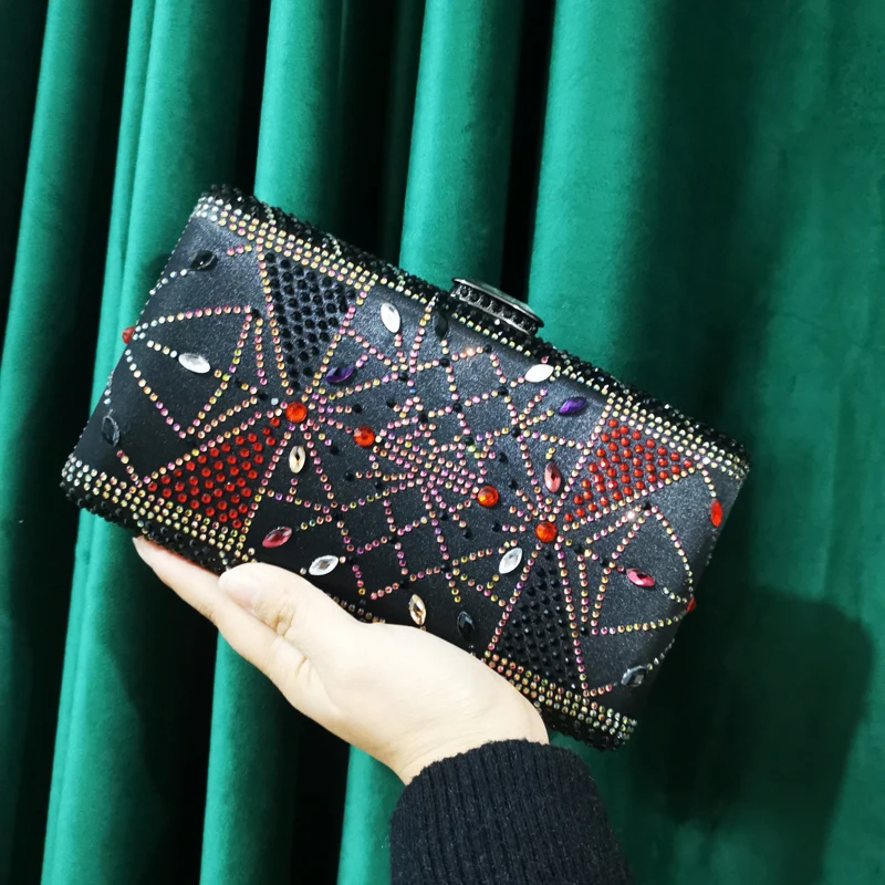 Rainbow Rhinestone Purse Evening Bags for Women Luxury Party Handbag for Wedding Clutch Bag Diamond Cylinder Shoulder Bag
Rainbow Rhinestone Purse Evening Bags for Women Luxury Party Handbag for Wedding Clutch Bag Diamond Cylinder Shoulder Bag