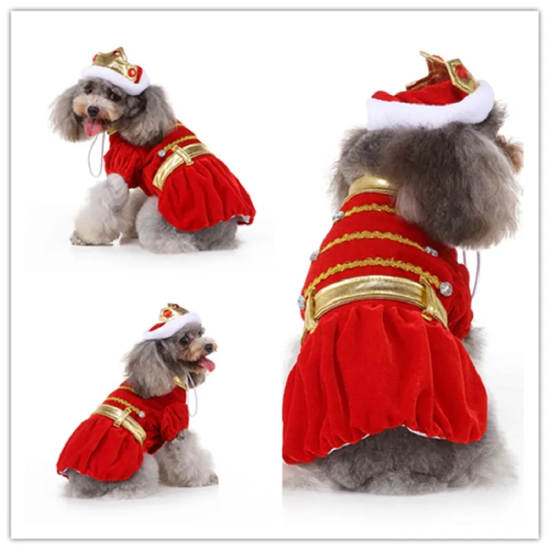 Dog Clothes Pet Supplies Dress Prince One Piece Red Velvet Halloween Costume Funny Personality Holiday Party Birthday Poodle
Dog Clothes Pet Supplies Dress Prince One Piece Red Velvet Halloween Costume Funny Personality Holiday Party Birthday Poodle