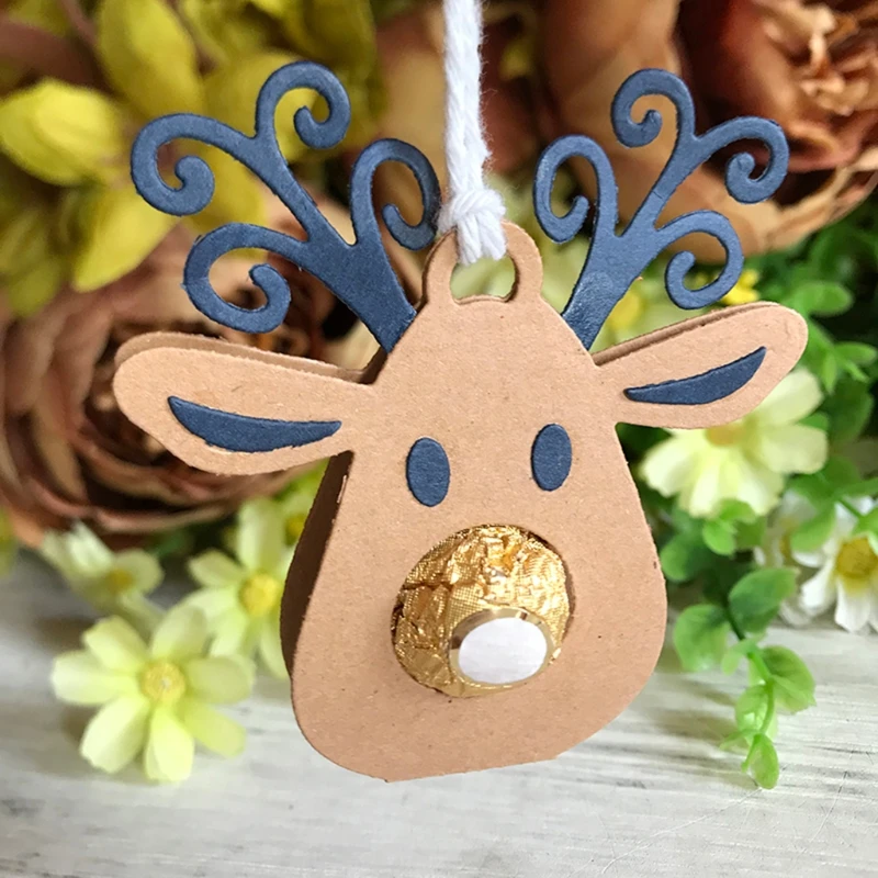 Christmas Elk Chocolate Metal Cutting Dies Stencil DIY Scrapbooking Album Paper Card Template Mold Embossing Craft Decoration
Christmas Elk Chocolate Metal Cutting Dies Stencil DIY Scrapbooking Album Paper Card Template Mold Embossing Craft Decoration