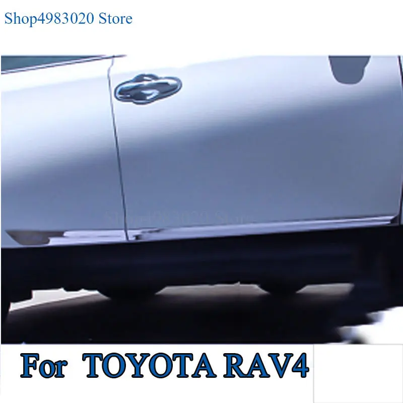 Car stainless steel/ABS Chrome Side Door Body trim stick Strip Molding Stream lamp panel bumper For Toyota RAV4 2008- 2018
Car stainless steel/ABS Chrome Side Door Body trim stick Strip Molding Stream lamp panel bumper For Toyota RAV4 2008- 2018