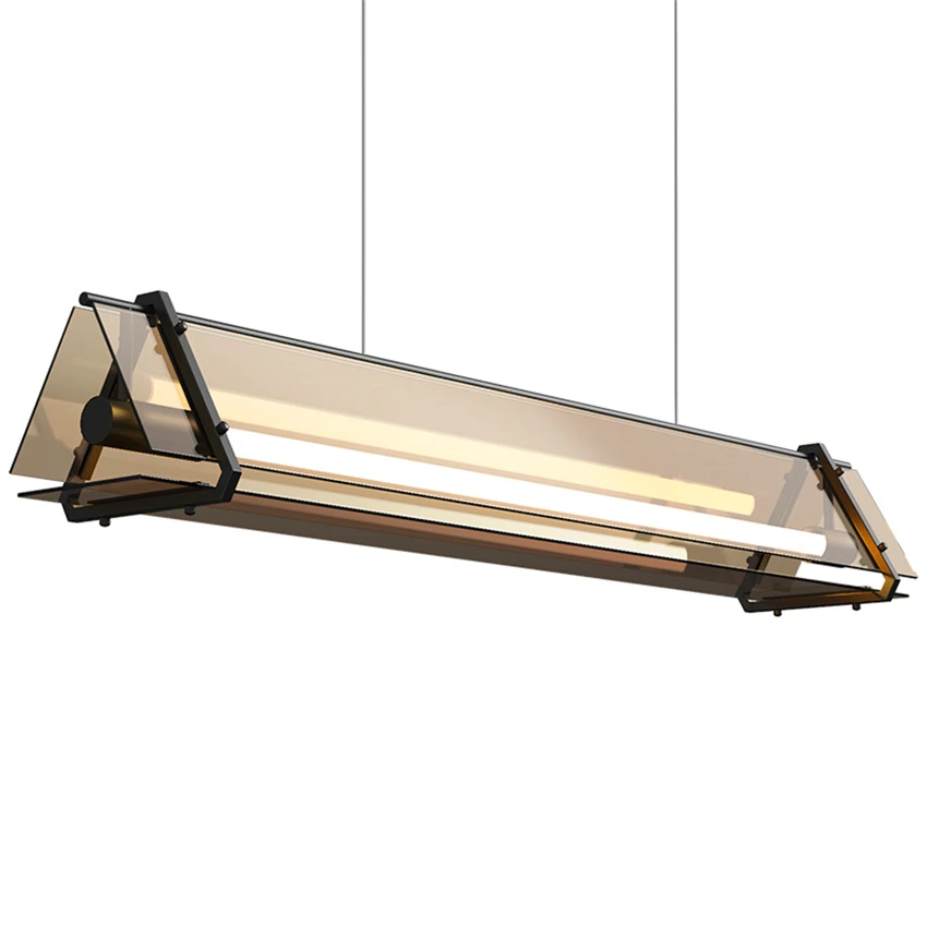 Modern triangle amber glass pendant lights living room dining luxury table bar pendant lamps office shop light LED deco lighting
Modern triangle amber glass pendant lights living room dining luxury table bar pendant lamps office shop light LED deco lighting