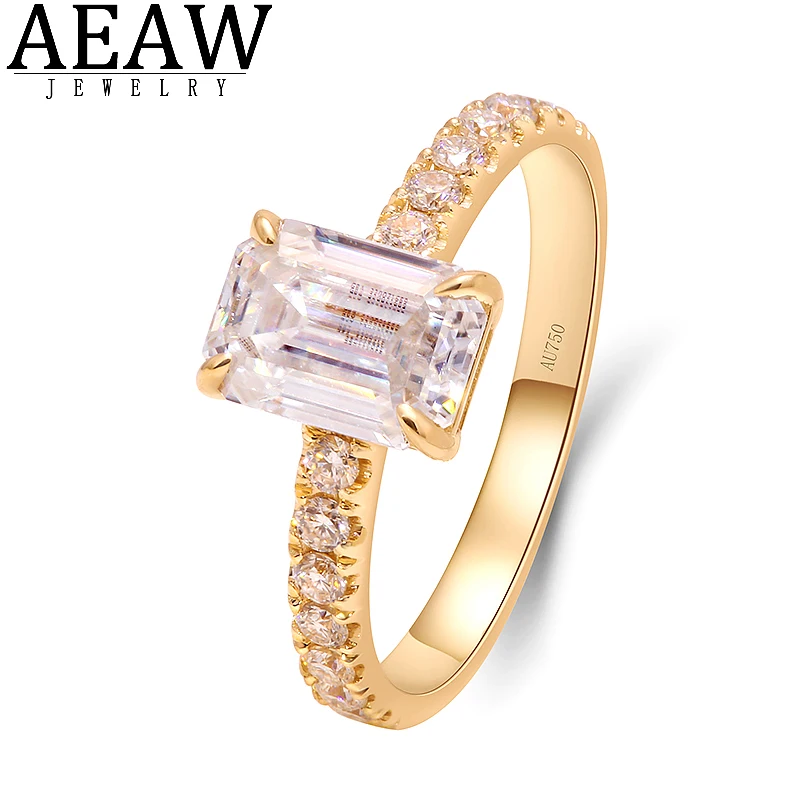 Classic 1.0carart 5x7mm Emerald Cut Moissanite Diamond Ring Gemstone Wedding Engagement Band Ring finger Fine Jewelry Wholesale
Classic 1.0carart 5x7mm Emerald Cut Moissanite Diamond Ring Gemstone Wedding Engagement Band Ring finger Fine Jewelry Wholesale