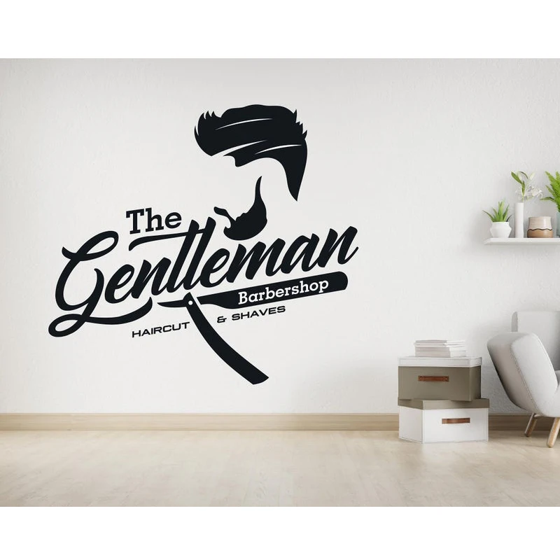 Large Hairdresser Skeleton Barber Shop Wall Sticker Barber Barbershop Hair Skull Wall Decal Vinyl Home Decor E324
Large Hairdresser Skeleton Barber Shop Wall Sticker Barber Barbershop Hair Skull Wall Decal Vinyl Home Decor E324