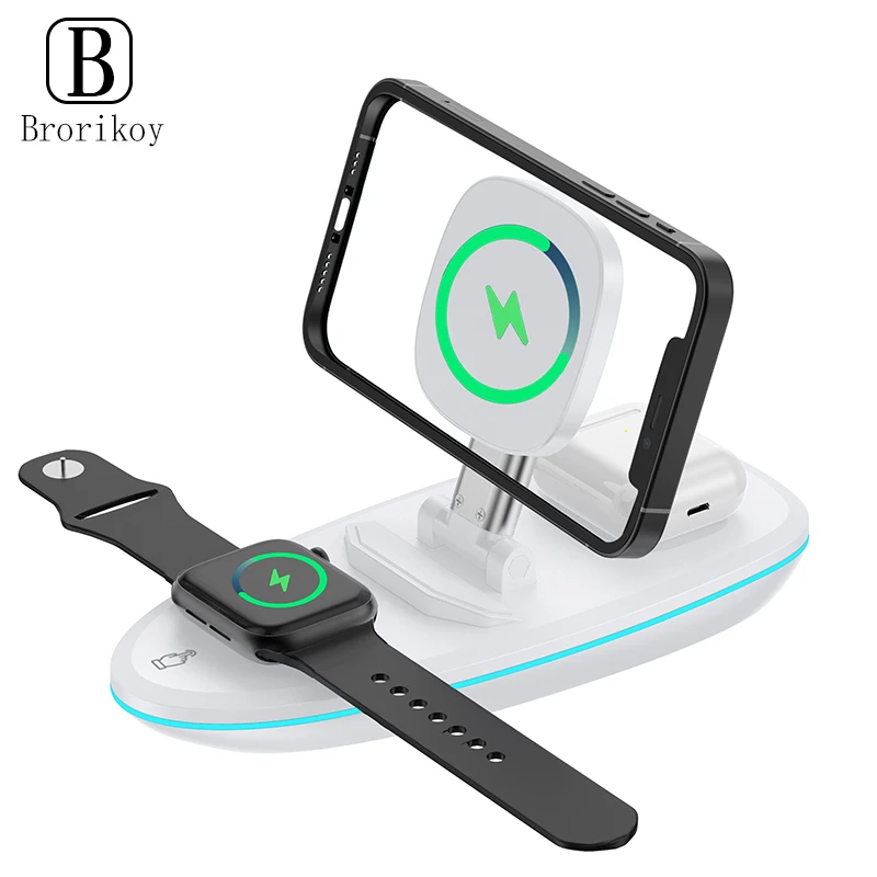 3 in 1 Wireless Charger Pad for iPhone 12 Pro 11 XS Max XR for Watch Series 5 15W Fast Charge Dock for Samsung Galaxy S21 Xiaomi
3 in 1 Wireless Charger Pad for iPhone 12 Pro 11 XS Max XR for Watch Series 5 15W Fast Charge Dock for Samsung Galaxy S21 Xiaomi