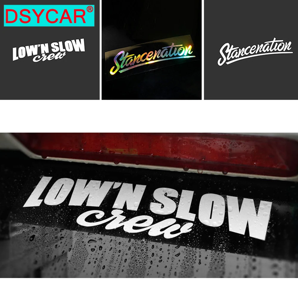DSYCAR 1 шт. Stancenation, низкая и медленная водонепроницаемость, автомобильное переднее стекло, Зеркальная Наклейка для универсальных автомобилей
DSYCAR 1 шт. Stancenation, низкая и медленная водонепроницаемость, автомобильное переднее стекло, Зеркальная Наклейка для универсальных автомобилей