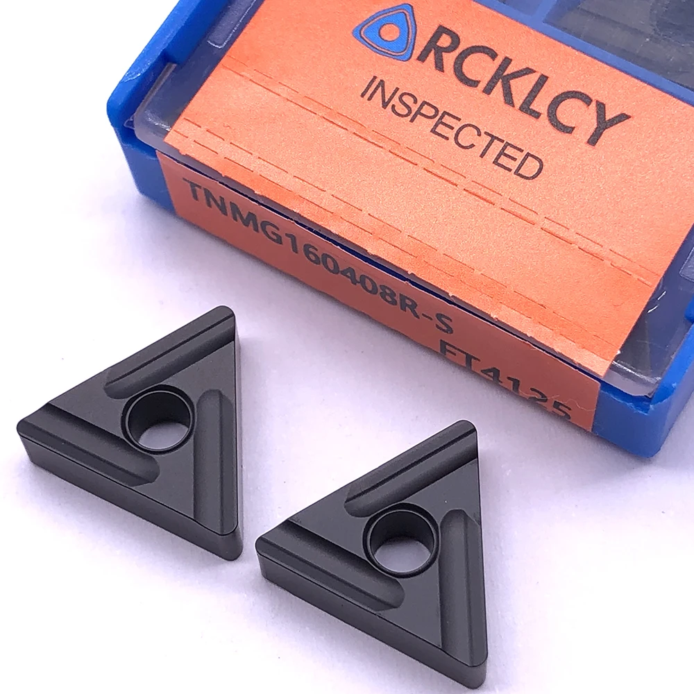 10 шт. RCKLCY TNMG160408 R-S FT4125 внешние токарные инструменты Tnmg 160408 твердосплавные вставные Токарные режущие инструменты токарные вставки
10 шт. RCKLCY TNMG160408 R-S FT4125 внешние токарные инструменты Tnmg 160408 твердосплавные вставные Токарные режущие инструменты токарные вставки