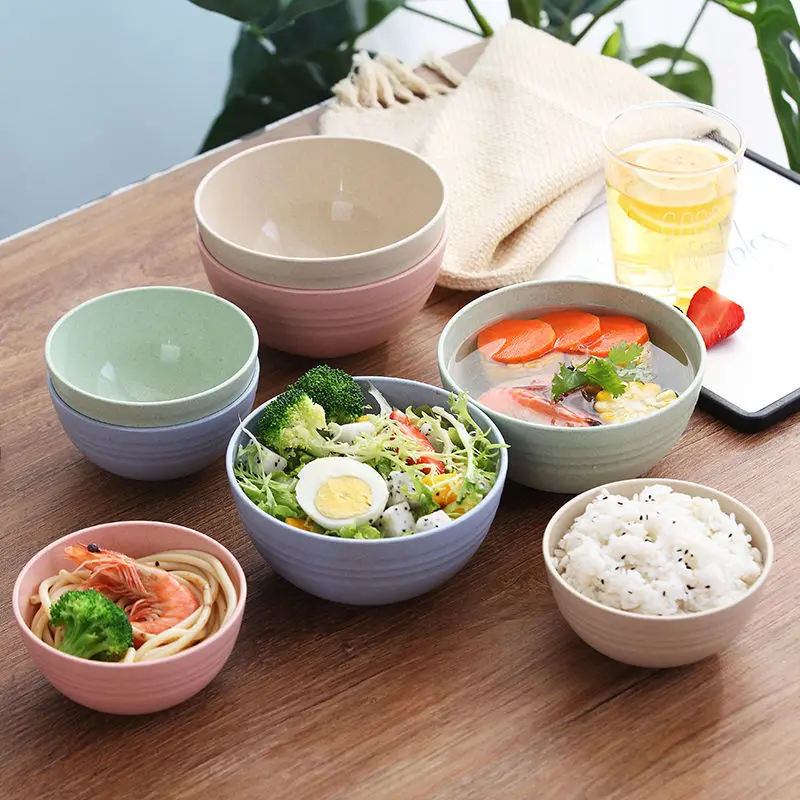 Obelix 1PCS Bowl Eco-Friendly Wheat Straw Food Bowls Household Rice Salad Soup Bowls Unbreakable Children For Home Kitchen
Obelix 1PCS Bowl Eco-Friendly Wheat Straw Food Bowls Household Rice Salad Soup Bowls Unbreakable Children For Home Kitchen