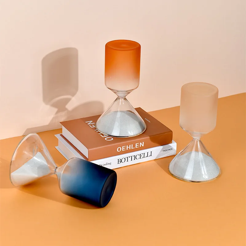 Simple modern ins wind blue orange yellow triangle hourglass home decoration ornaments
Simple modern ins wind blue orange yellow triangle hourglass home decoration ornaments