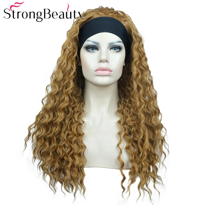 StrongBeauty длинные кудрявые синтетические 3/4 половина парика женские парики с головной повязкой ледяная лента
StrongBeauty длинные кудрявые синтетические 3/4 половина парика женские парики с головной повязкой ледяная лента