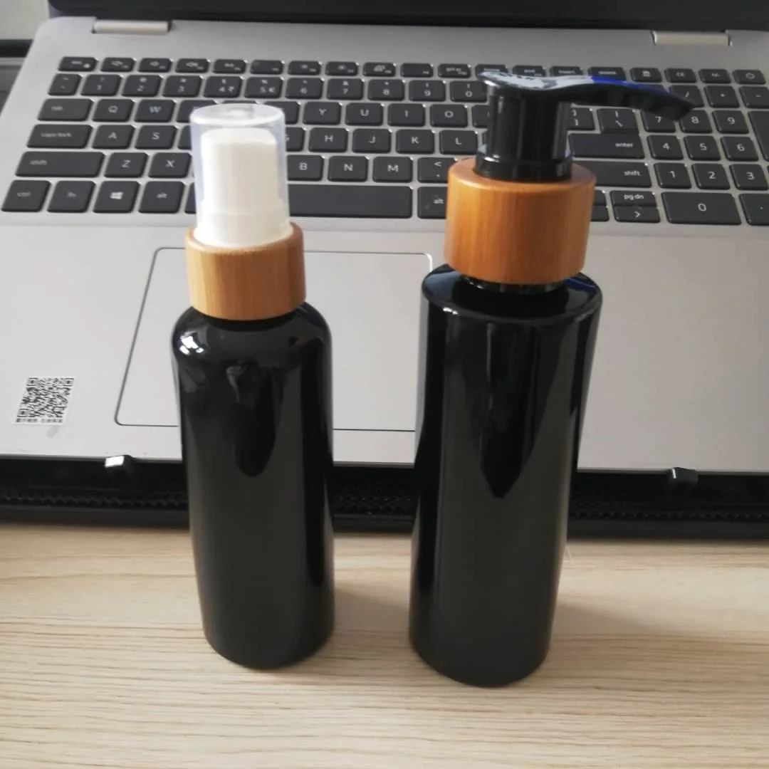 Wholesale Empty 100 Pcs Plastic Bottle With Bamboo Lid Cap Skin Care Packaging Travel Kits Portable PET Lotion Cream Jar
Wholesale Empty 100 Pcs Plastic Bottle With Bamboo Lid Cap Skin Care Packaging Travel Kits Portable PET Lotion Cream Jar