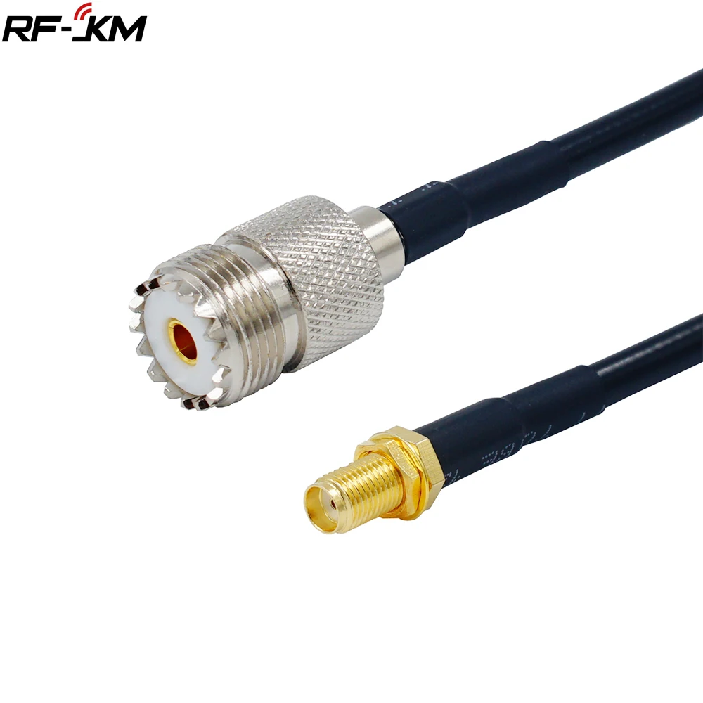 SMA Female to SO239 PL259 Female RG58 Cable with Washer and LockNut Ham Radio Antenna Extension Cable Brand
SMA Female to SO239 PL259 Female RG58 Cable with Washer and LockNut Ham Radio Antenna Extension Cable Brand
