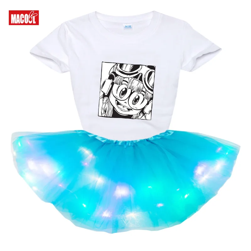 Girls Summer Dress Cartoon Print LED Light Glow Dress Baby Girl Costume Princess Christmas Party Cute Tutu Dress Kids Clothing
Girls Summer Dress Cartoon Print LED Light Glow Dress Baby Girl Costume Princess Christmas Party Cute Tutu Dress Kids Clothing