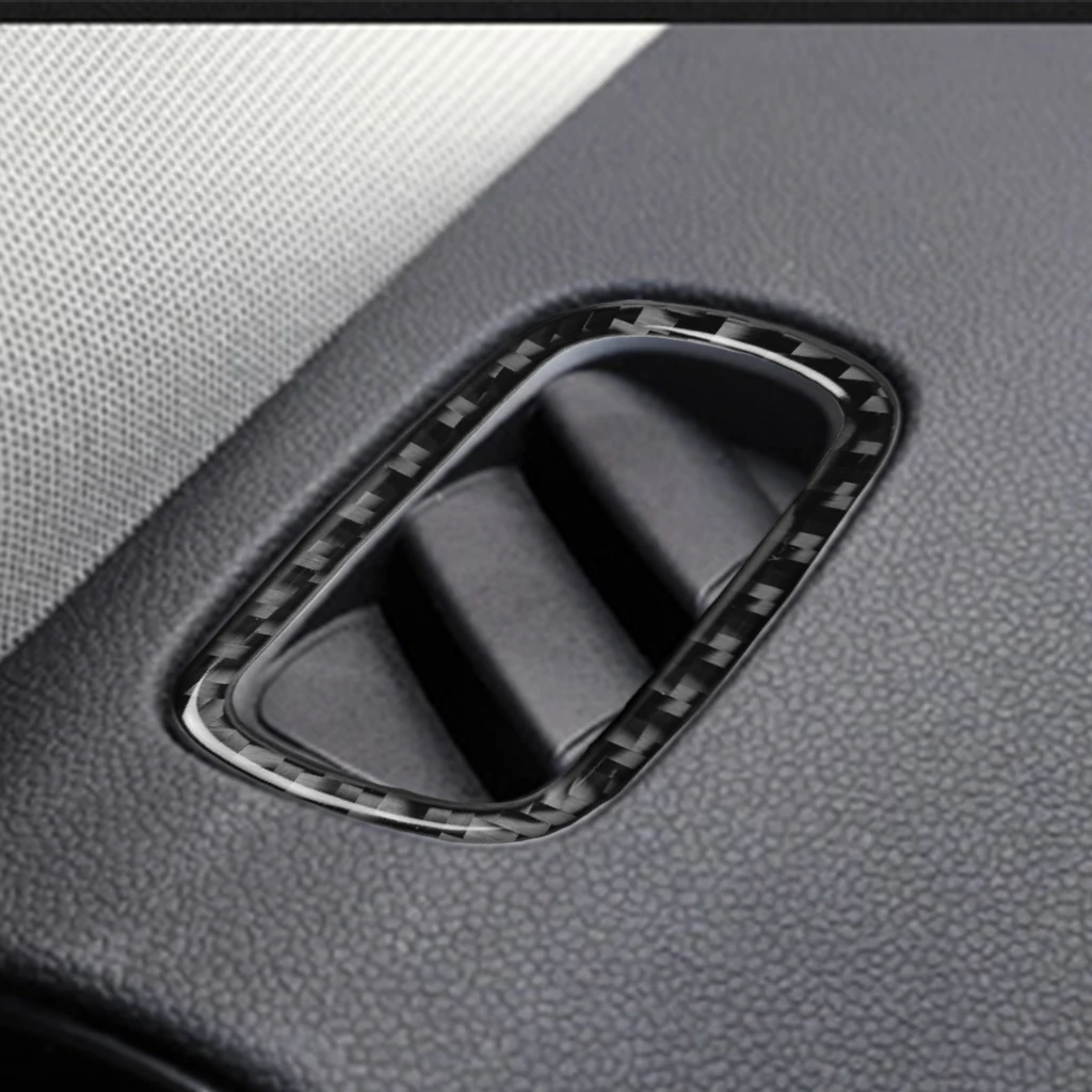 2Pcs Genuine Carbon Fiber For BMW MINI F60 Car Dashboard Air Outlet Cover Trim Styling Sticker
2Pcs Genuine Carbon Fiber For BMW MINI F60 Car Dashboard Air Outlet Cover Trim Styling Sticker