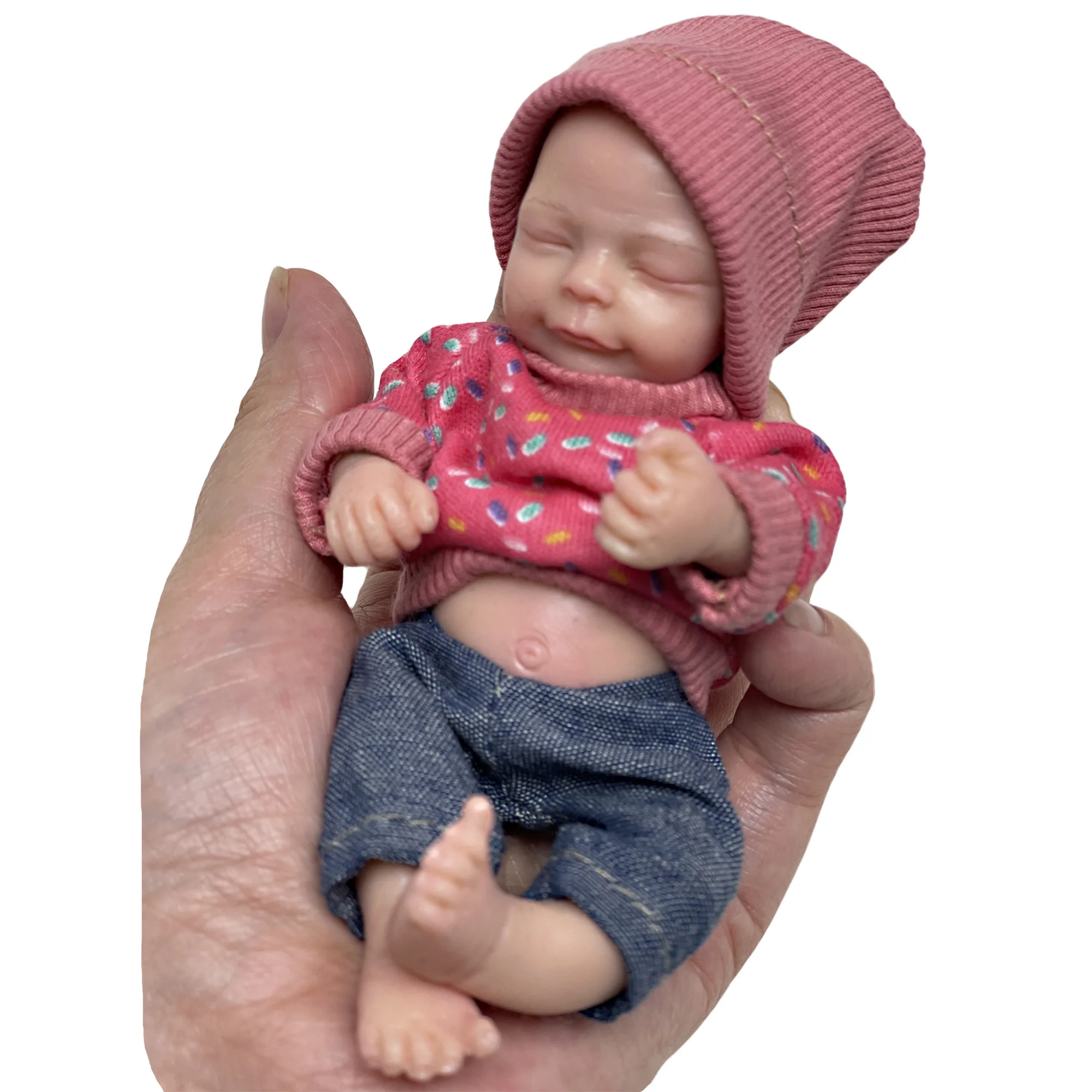 Bebe Reborn Washable Lovely 6 Inch Reborn Dolls Silicone Bebe Infant Girl Miniature Cuddle Baby
Bebe Reborn Washable Lovely 6 Inch Reborn Dolls Silicone Bebe Infant Girl Miniature Cuddle Baby
