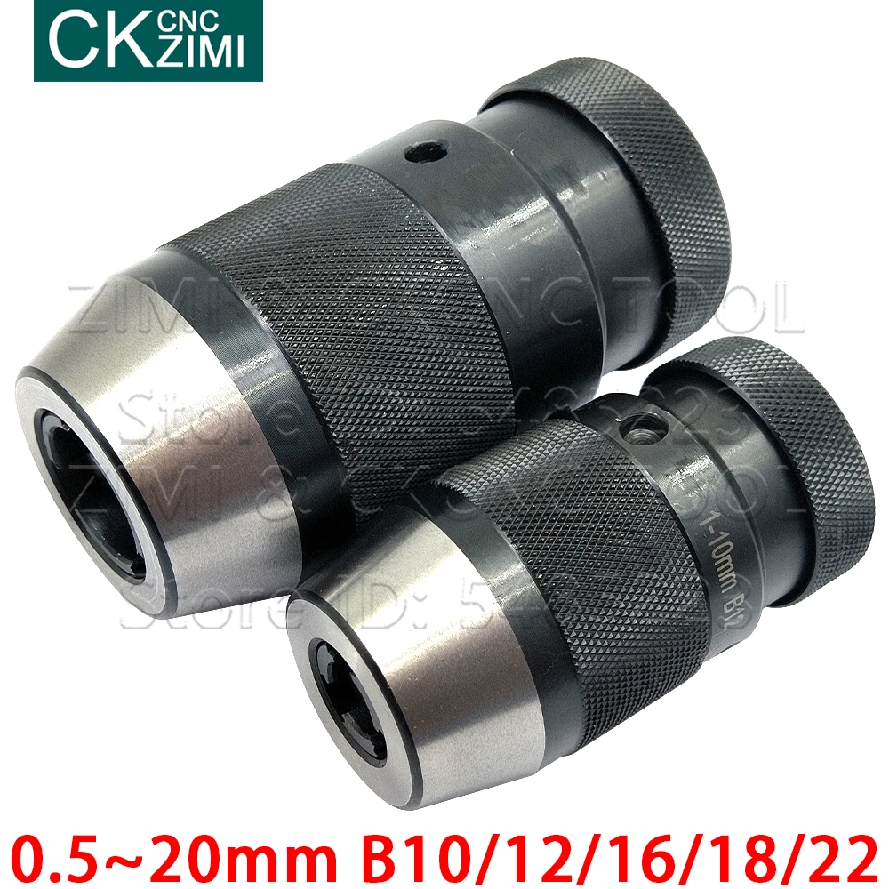 Drill Chuck 0.5-20mm B10 B12 B16 B18 B22 Self-tightening drill chuck high precision for Multiple Purposes Hand Taper Drill Chuck
Drill Chuck 0.5-20mm B10 B12 B16 B18 B22 Self-tightening drill chuck high precision for Multiple Purposes Hand Taper Drill Chuck