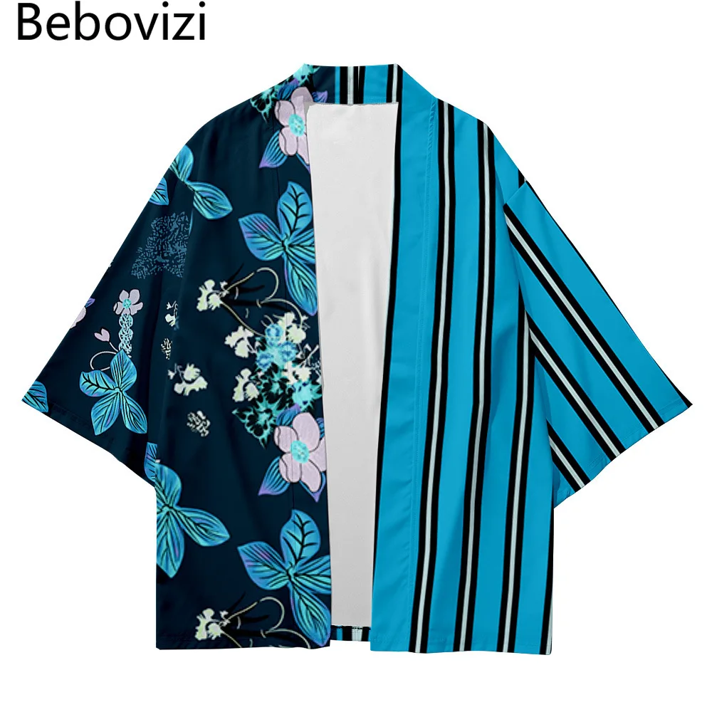 Japanese Sets Fashion Kimono Men Women Cardigan Haori Obi Plus Size XS-6XL Blue Striped Beach Harajuku Asian Clothes Pant Suit
Japanese Sets Fashion Kimono Men Women Cardigan Haori Obi Plus Size XS-6XL Blue Striped Beach Harajuku Asian Clothes Pant Suit