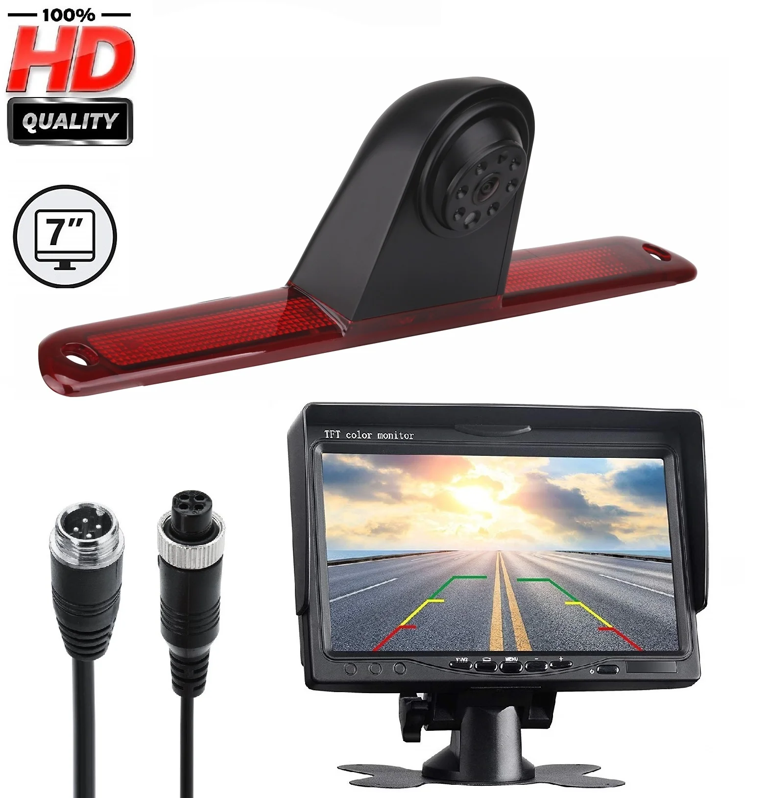 HD 3rd Brake Light Camera 170°Back Reversing Rear View Camera for Mercedes Benz W906 Sprinter 324H 524H VW Crafter Transporter
HD 3rd Brake Light Camera 170°Back Reversing Rear View Camera for Mercedes Benz W906 Sprinter 324H 524H VW Crafter Transporter