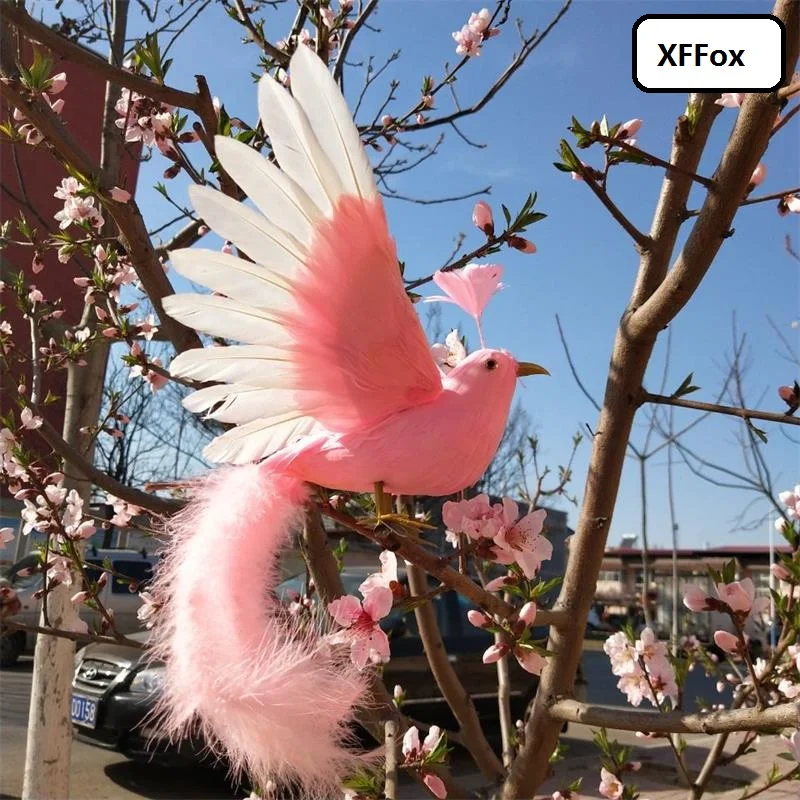 new simulation pink bird model foam&furs real life wings bird doll gift about 30cm xf1763
new simulation pink bird model foam&furs real life wings bird doll gift about 30cm xf1763
