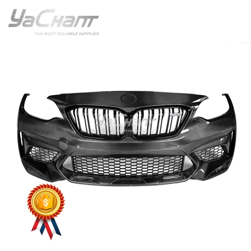 Carbon Fiber Front Bumper Cover Fit For 2016-2018 F87 M2C M2 CempetitionM2C-Style Front Bumper
Carbon Fiber Front Bumper Cover Fit For 2016-2018 F87 M2C M2 CempetitionM2C-Style Front Bumper