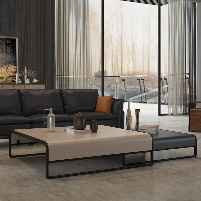 Nordic square Italian modern small apartment simple creative living room personality simple luxury tea table
Nordic square Italian modern small apartment simple creative living room personality simple luxury tea table