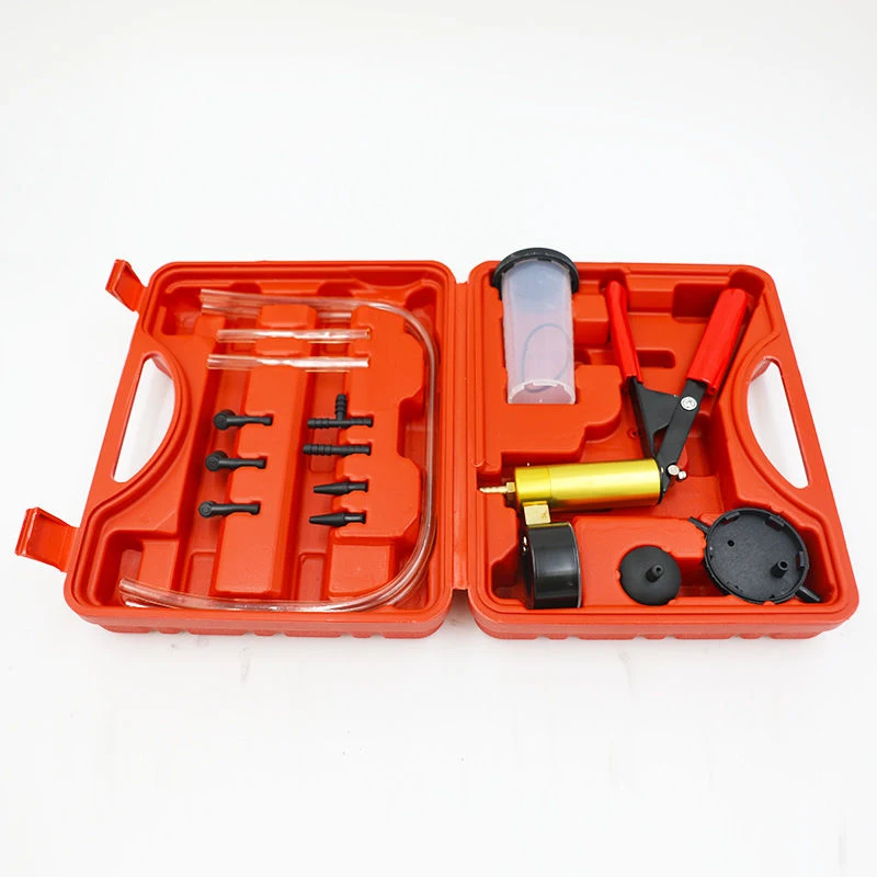 Specical Car Repair Equipment Hand-held Tools Bleeder Brake Fluid Vacuum Pump Test Universal Aluminum Kit Body Caliber Pressure
Specical Car Repair Equipment Hand-held Tools Bleeder Brake Fluid Vacuum Pump Test Universal Aluminum Kit Body Caliber Pressure