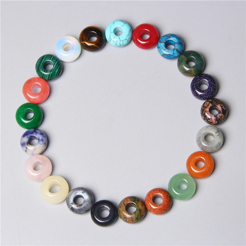 10pcs Natural 5mm Big Hole Mineral Stone Crystal European Spacer Beads Charm for Jewelry Making Bracelet Accessories 8x14mm
10pcs Natural 5mm Big Hole Mineral Stone Crystal European Spacer Beads Charm for Jewelry Making Bracelet Accessories 8x14mm