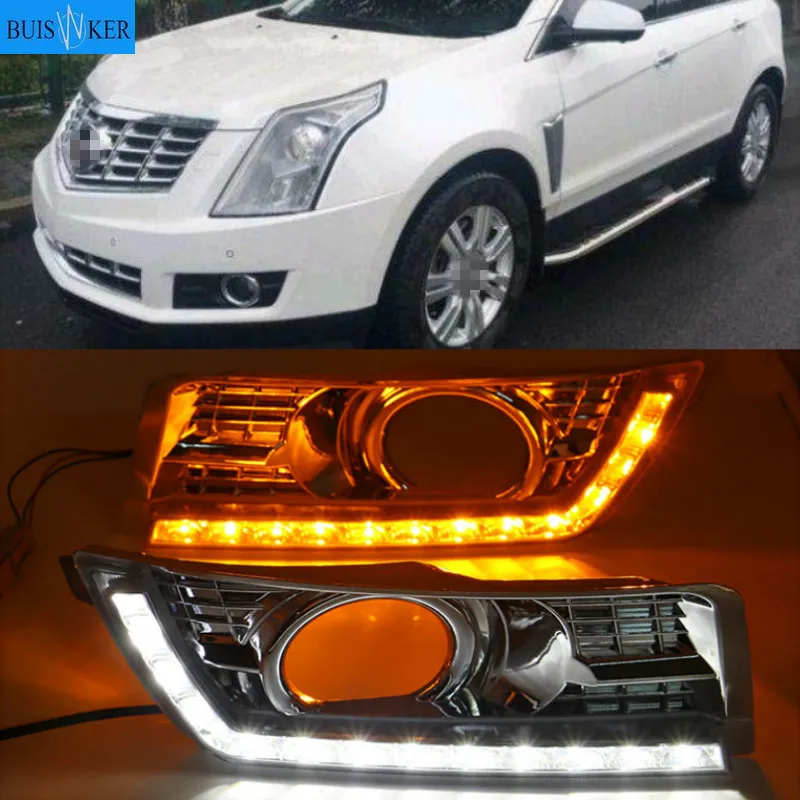 1 Set For Cadillac SRX 2012 2013 2014 2015 2016 LED DRL Daytime Running Lights Fog Lamp Cover With Turn Yellow Signal
1 Set For Cadillac SRX 2012 2013 2014 2015 2016 LED DRL Daytime Running Lights Fog Lamp Cover With Turn Yellow Signal