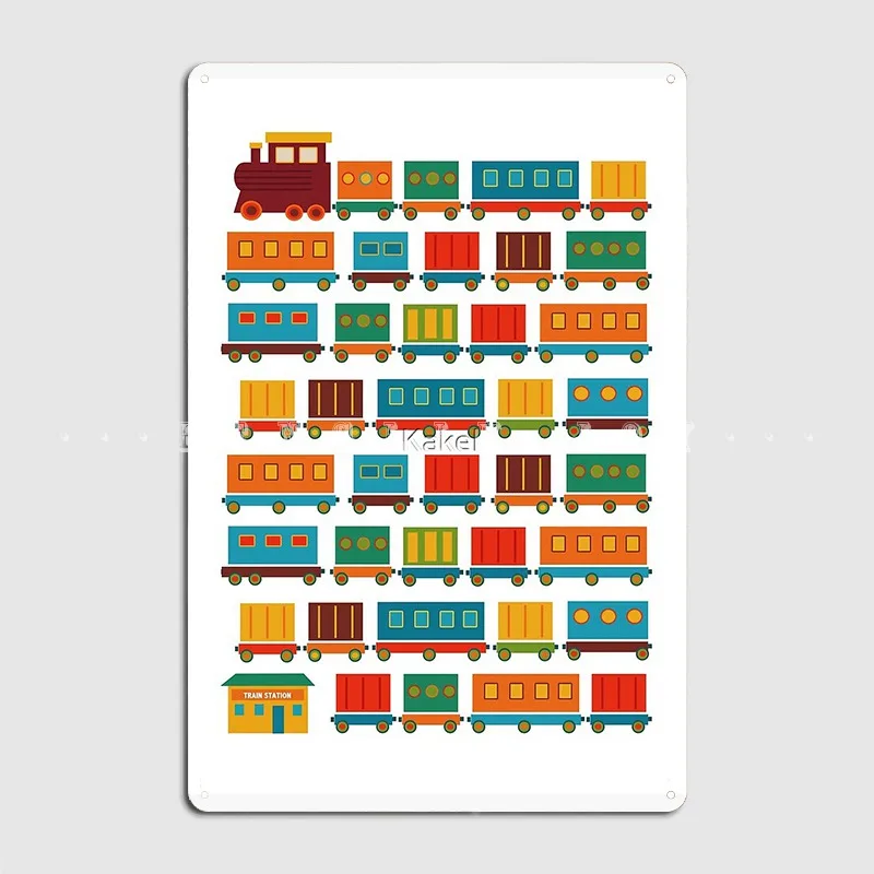 Train Poster Metal Plaque Club Party Kitchen Custom Garage Decoration Tin Sign Posters
Train Poster Metal Plaque Club Party Kitchen Custom Garage Decoration Tin Sign Posters