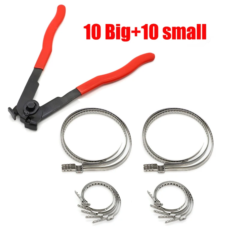 CV Joint Axle Boot Clamp Pliers Tool w/ 20 Stainless Steel Crimp Bands for Auto Car ATV Motorcycle
CV Joint Axle Boot Clamp Pliers Tool w/ 20 Stainless Steel Crimp Bands for Auto Car ATV Motorcycle