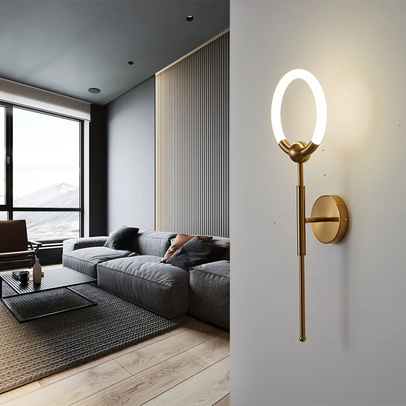 Nordic Novelty Wall Lamps LED Home Corridor Restaurant Fashion Luxury Contracted Indoor Lllumination Decorative Bracket Light
Nordic Novelty Wall Lamps LED Home Corridor Restaurant Fashion Luxury Contracted Indoor Lllumination Decorative Bracket Light