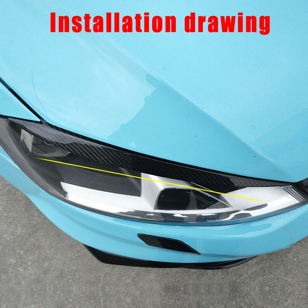 2Pcs/Set Black Carbon Fiber Look Headlight Eyebrows Eye Lid Trims Cover Fit for VW Golf 7 GTI GTD R MK7 2013-17 Car Decoration
2Pcs/Set Black Carbon Fiber Look Headlight Eyebrows Eye Lid Trims Cover Fit for VW Golf 7 GTI GTD R MK7 2013-17 Car Decoration