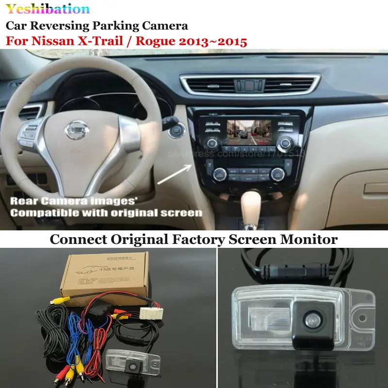 Car Rear View Back Up Reverse Camera Sets For Nissan X-Trail Rogue 2013~2015 - RCA & Original Screen Compatible
Car Rear View Back Up Reverse Camera Sets For Nissan X-Trail Rogue 2013~2015 - RCA & Original Screen Compatible