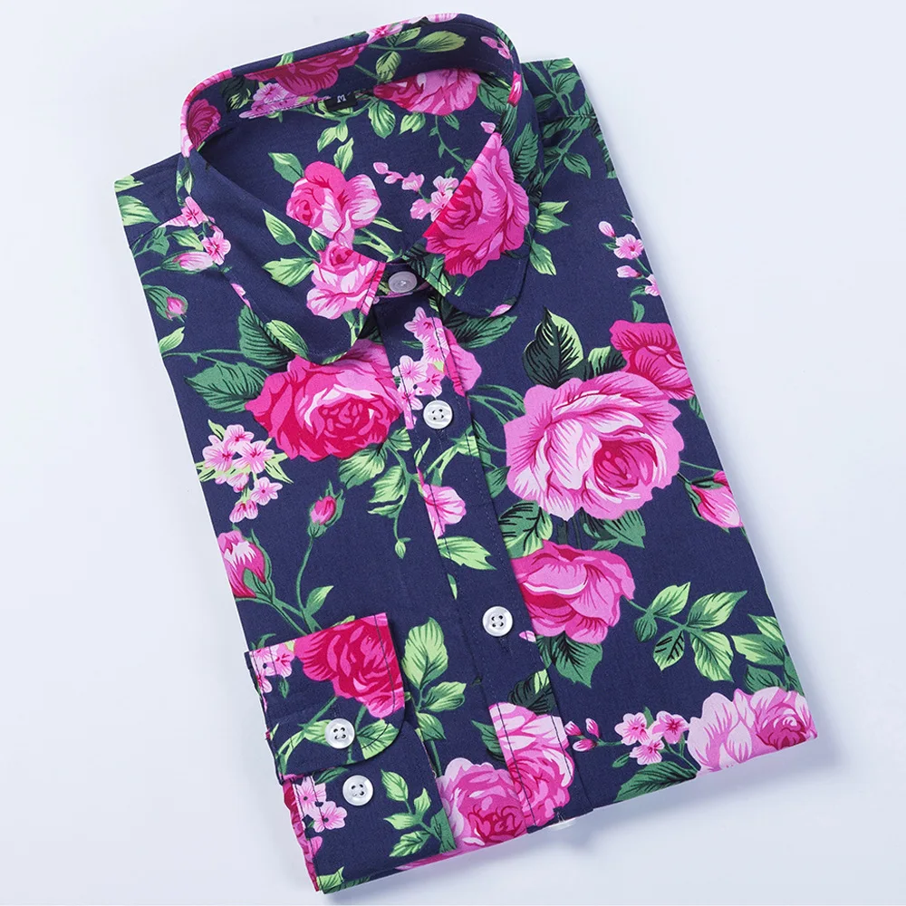 England Style Flower Print Women's Shirts Cotton Long Sleeve Turn Down Collar Cardigan Shirt Casual Female Loose Blouses Tops
England Style Flower Print Women's Shirts Cotton Long Sleeve Turn Down Collar Cardigan Shirt Casual Female Loose Blouses Tops
